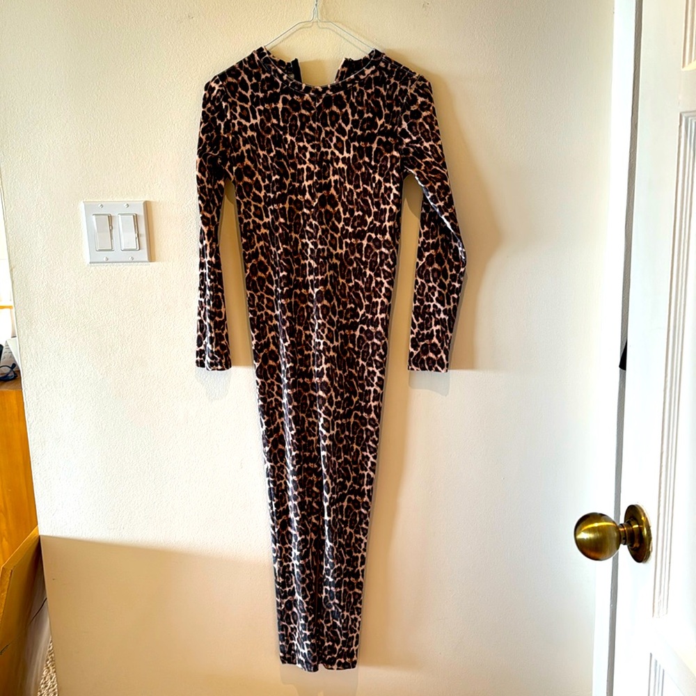 Cheetah jumpsuit for girls. Zara. Size 11-12. 152 cm